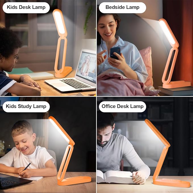 Giryuhd LED Desk Lamp for Office Home & Battery Operated Lamp Rechargeable Lamp - Image 7