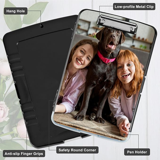 Customized A4 Clipboard with Storage Pen Holder, Clipboards Organizer Nursing - Image 5