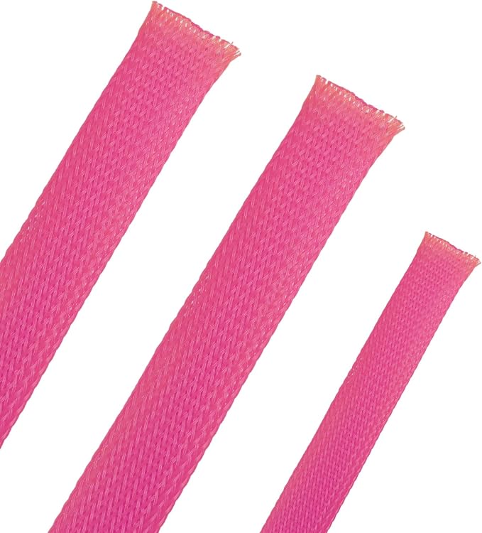 25ft PET Expandable Braided Cable Sleeve 1/3inch Pet Braided Cable Sleeve by PursuingaBetterLife
