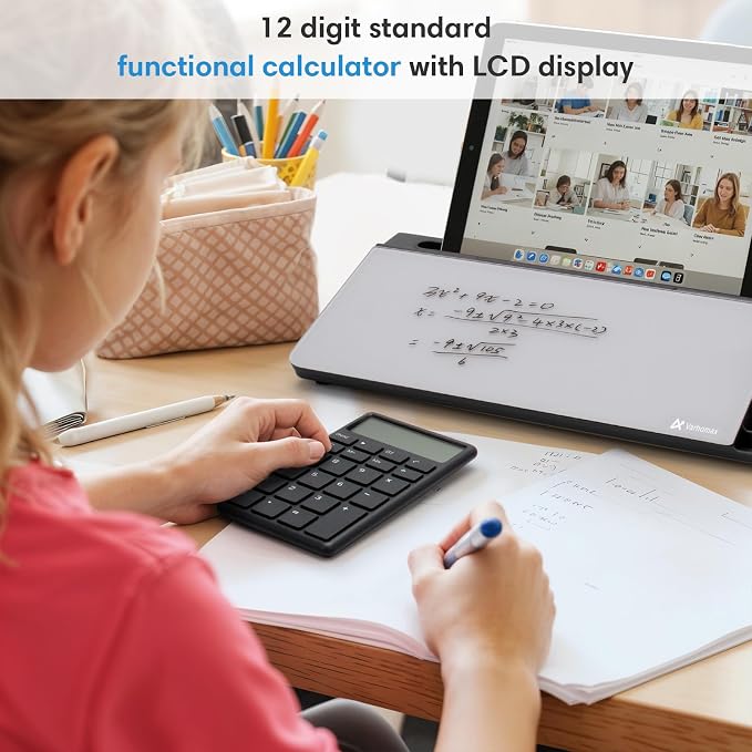 Varhomax Glass Desk Whiteboard - Image 2