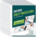 Sheet Protectors 8.5 x11 Inch Clear Page Protectors by UPZDER