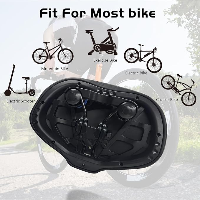 Noseless Bike Seat Cushion for Men & Women - Image 9