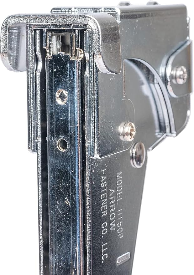 Arrow HT50 Heavy Duty Hammer Tacker, Chromed-Steel Manual Stapler - Image 9