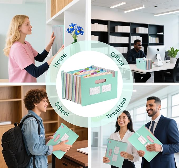Agoer Accordion File Organizer - Image 8