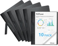 TOTiyea 10 Pack Clear Report Covers by TOTiyea