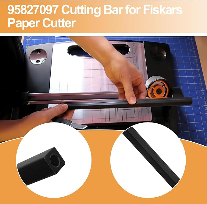 95827097 Rotary Cut Bar for Fiskars 12" 45mm Desktop Cutting Board Paper Rotary - Image 3