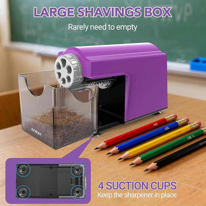 AFMAT Electric Pencil Sharpener - Image 5