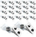 DE 100Pcs Metal Badge Clips by DigitalEnergy
