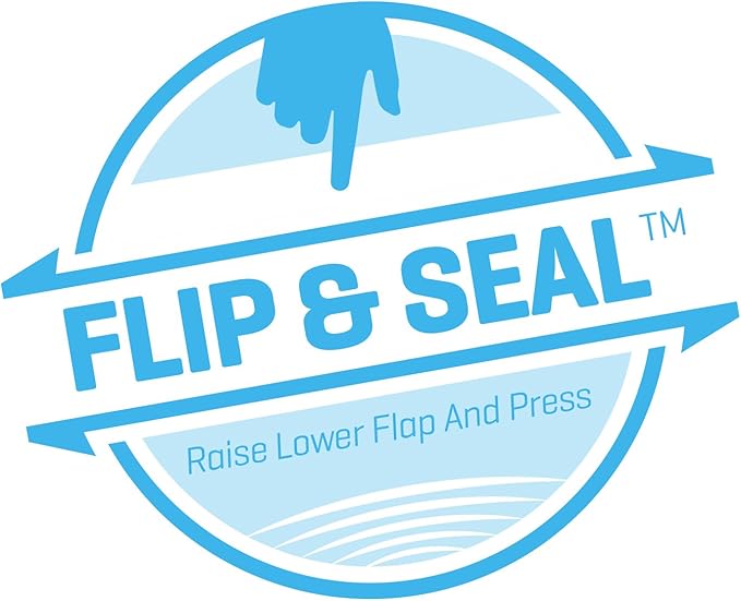 500#9 FLIP & SEAL Double Window Security Envelopes - Image 5
