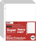 Super Heavyweight 3-Hole Letter Size Sheet Protectors by Unknown