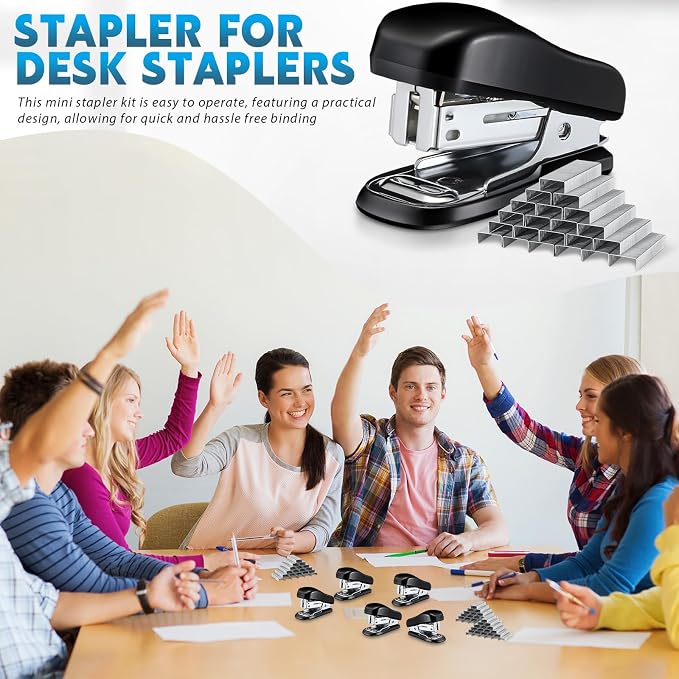 Sherr 10 Pack Mini Staplers Bulk - Image 5