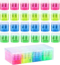 24 Pieces Pencil Sharpeners Manual Dual Holes Pencil Sharpener by Hxezoc