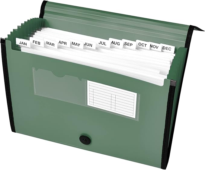 Avery Expanding File Folder Organizer, 13-Pocket Accordion File Organizer - Image 2