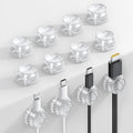 12Pack Cord Organizer Spring Cable Holder Clips by Lamicall