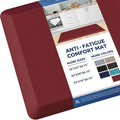 KitchenClouds Kitchen Mat Cushioned Anti Fatigue Rug 20"x39" Water Resistant by KitchenClouds