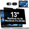Mamol Magnetic Privacy Screen MacBook Air 13 Inch, Removable Anti Blue Light by Mamol