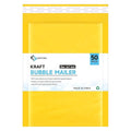 Kkbestpack Kraft Paper Bubble Mailers #0, 6x10 Inch Self-Seal Padded Mailing by KKBESTPACK