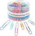 400 PCS Paper Clips, Metal Coated Paperclips, Paper Clip Assorted Sizes Medium by Joyberg