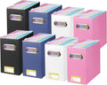 BALEINE File Organizer Box, Cardboard File Folder Organizer by BALEINE