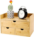 Charmewooden Bamboo Desk Organizer 3 Drawer by Charmewooden