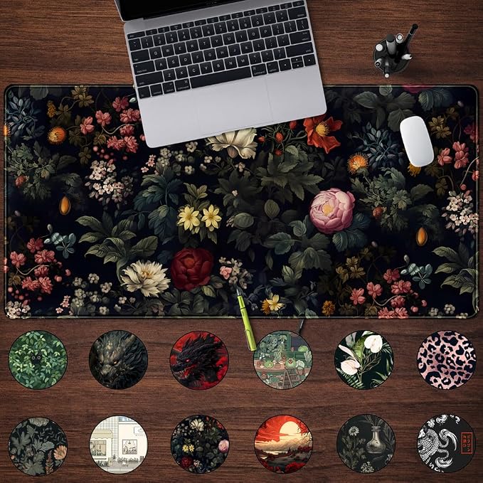 Black Vintage Desk Pad - Image 2