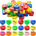 ELANE 90 Pcs Mini Pencil Sharpener, Manual Pencil Sharpeners Bulk Pencil by ELANE
