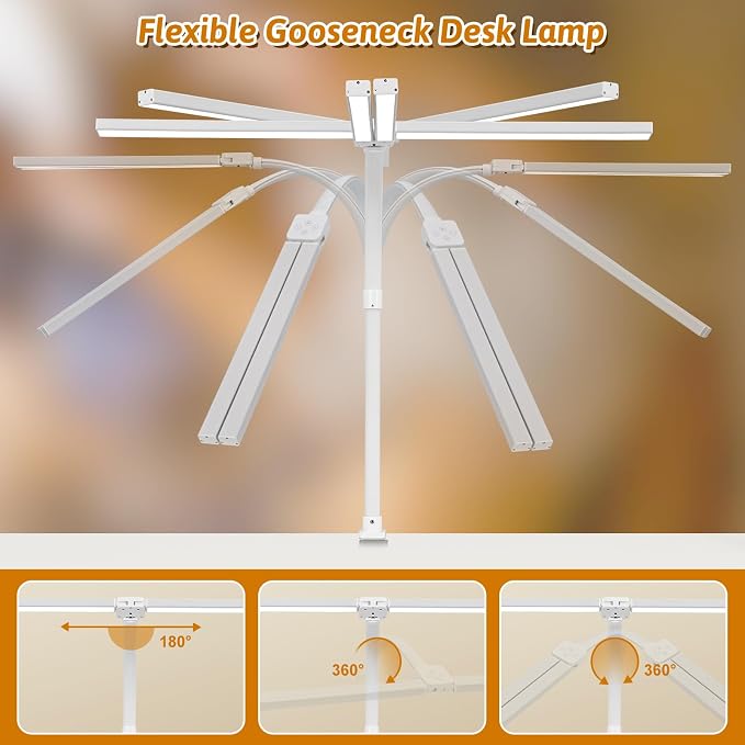 LED Desk Lamp for Office Dorm Home - Image 6