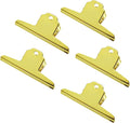 6.3 Inch Large Clips, 5 Pack Stainless Steel File Money Binder Clips, Metal by HomeImpel