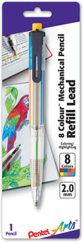 Pentel Arts 8 Colour Automatic Pencil, 1 Pack by PentelofAmerica
