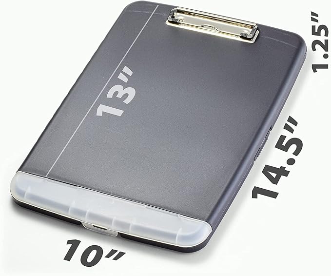 Officemate Slim Clipboard Storage Box - Image 2
