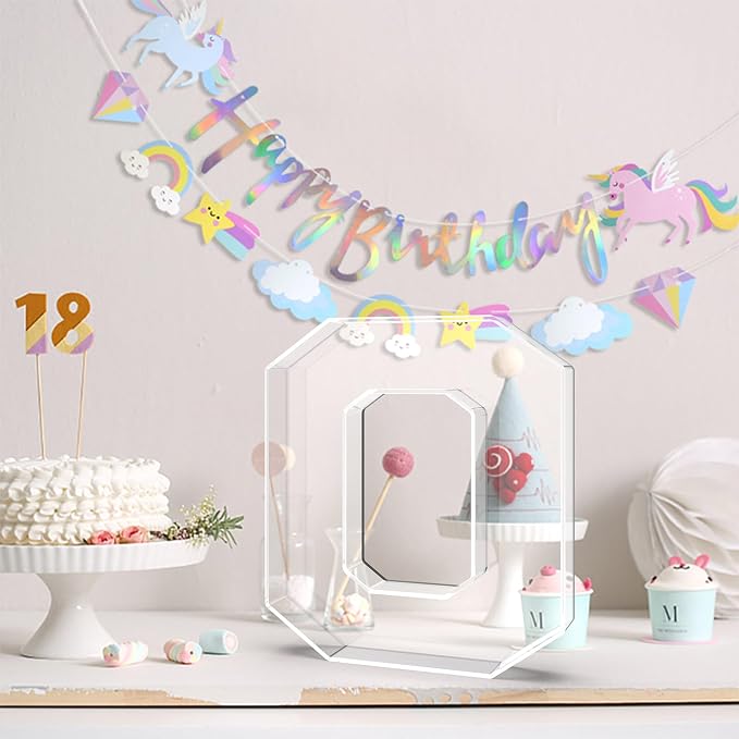 13.8" Acrylic Letter Charcuterie Tray, Charcuterie Letters Fillable Box - Image 4