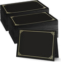 Black Certificate Holders 8.5 x 11, Documents and Diplomas by BELLEKR