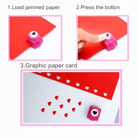 12pcs Craft Hole Punch Shapes Set, Small Paper Puncher - Image 5