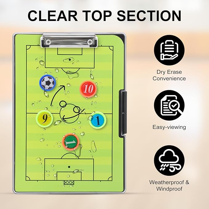 All-Weather Tactical Coaching Clipboard - Image 2