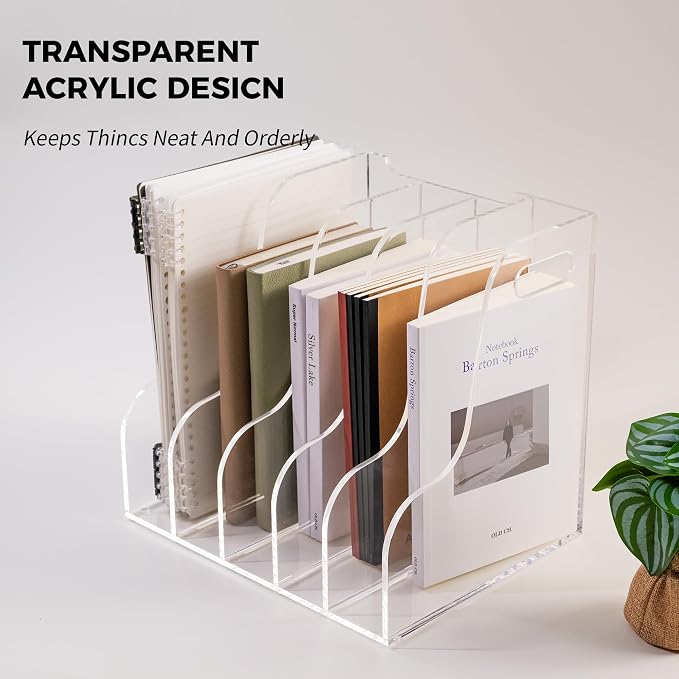 5 Vertical Compartments File Holder - Image 6
