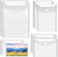 Vmiapxo 20 Pack Stamp and Die Storage Pockets, Reusable Small Plastic Envelopes by Vmiapxo