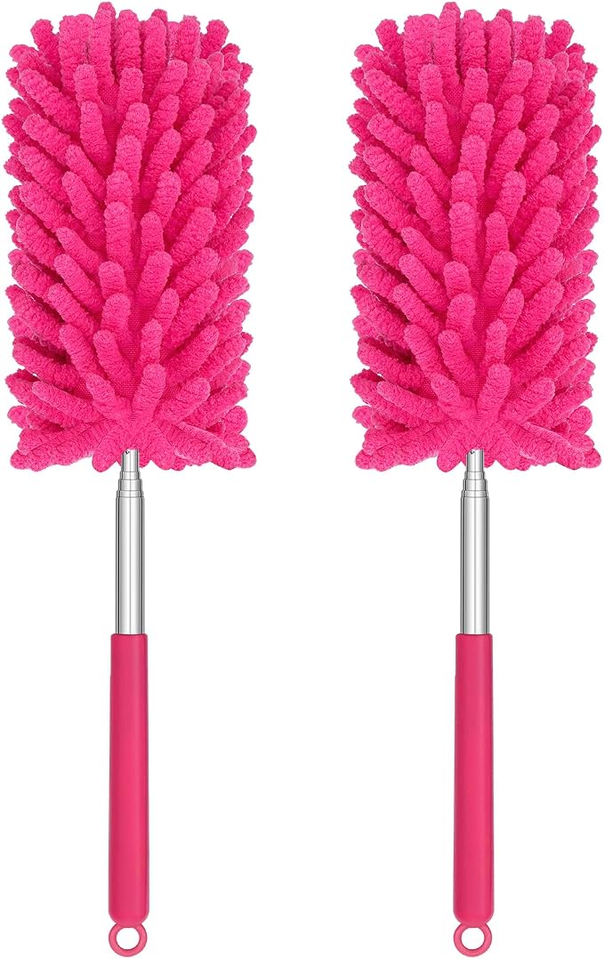 Mini Duster for Cleaning, 360° Bendable Hand Dusters by TIMIVO