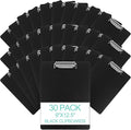 MIVIDE 30 Pack Black Clipboards, Plastic Office Clipboard 12.4 x 8.9 Inch Size by MIVIDE