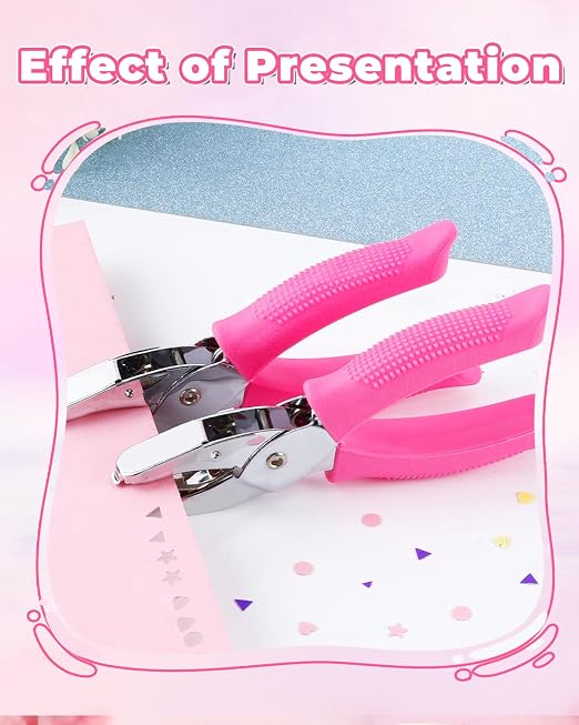 UCEC 4PCS Hole Punch Set for Crafts, Mini Hole Punch - Image 6