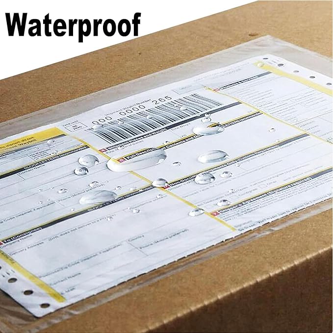 4.5x5.5 Packing List Mailing Envelopes Shipping Envelopes Packing List Clear - Image 4