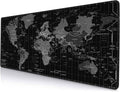 Large Gaming Mouse Pad with Stitched Edges, Desk Mat Extended Keyboard Pad by SANWUMIAN