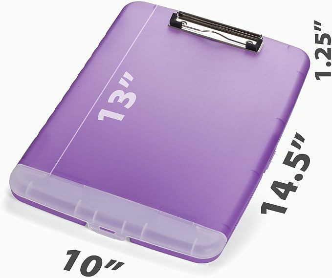 Officemate Slim Clipboard Storage Box - Image 3