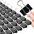 Extra Large Binder Clips, 48 Pack, 2 Inch, Standard 51mm, Capacity 0.86 Inch by honsing