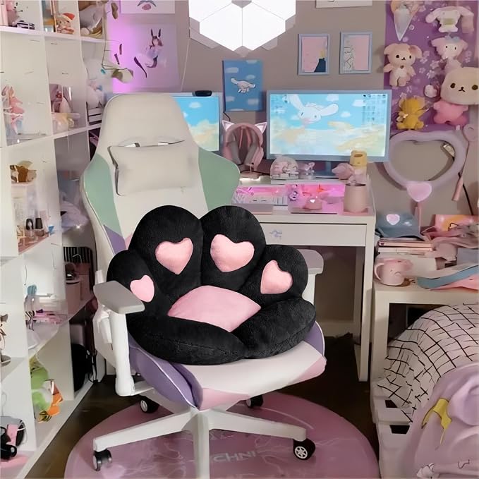 Ditucu Cat Paw Cushion Kawaii Chair Cushions 31.4 x 27.5 inch Cute Stuff - Image 4