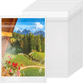 VOKOY 100 Pack 9 3/8 x 12 2/5 inches Crystal Clear Sleeves Storage Bags by VOKOY