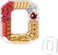 13.8" Acrylic Number Charcuterie Tray, Fillable Number Charcuterie Box by Tdsuco