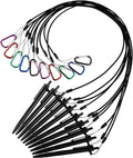Lewtemi 10 Sets 24 Inch Pen Leash Pen Silicone Lanyard Holder by Lewtemi