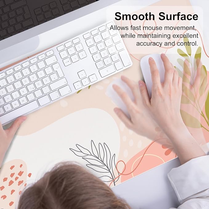 QiyI Large Mouse Pad, Cute Desk Mat - Image 4