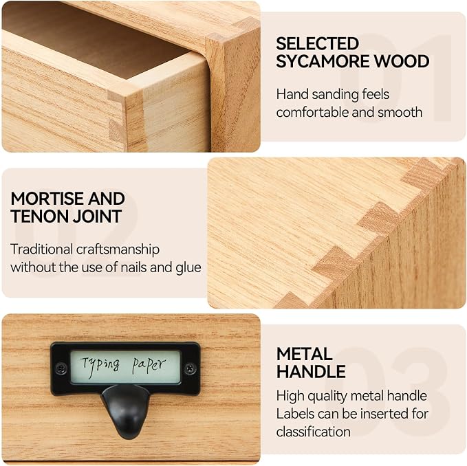 KIRIGEN Wooden Desk Organizer - Image 3