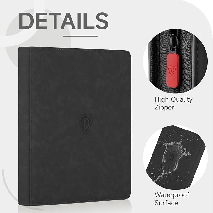 9 Pocket Card Binder, 360 Pockets Trading Card Binder, Double Sided Pocket - Image 2